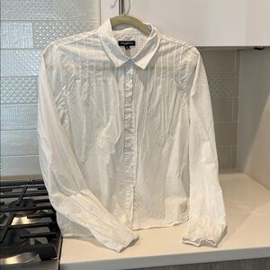 Flag & Anthem white cotton blouse S